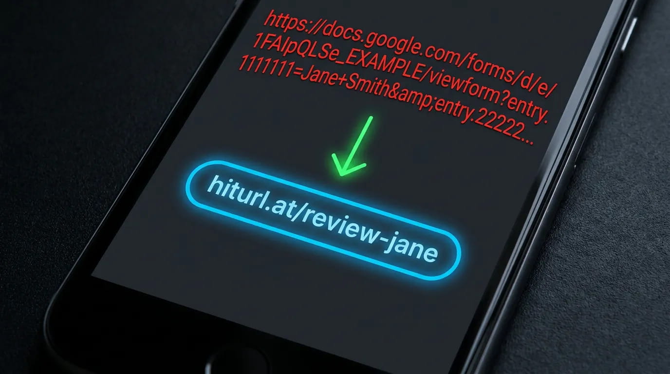 How to Dynamically Prefill Google Form Fields Using Custom URL Parameters